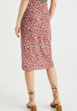 WE FASHION Met Dessin - Jupe Crayon - White -We Fashion Soldes Boutique 01a338bb10c6448eaf535caf4ce3f9fd