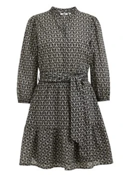 WE FASHION Met Dessin - Robe De Jour - Black 11 WE FASHION Met Dessin - Robe De Jour - Black -We Fashion Soldes Boutique 0268c4385a0f424fb4f6fb51baf26d05