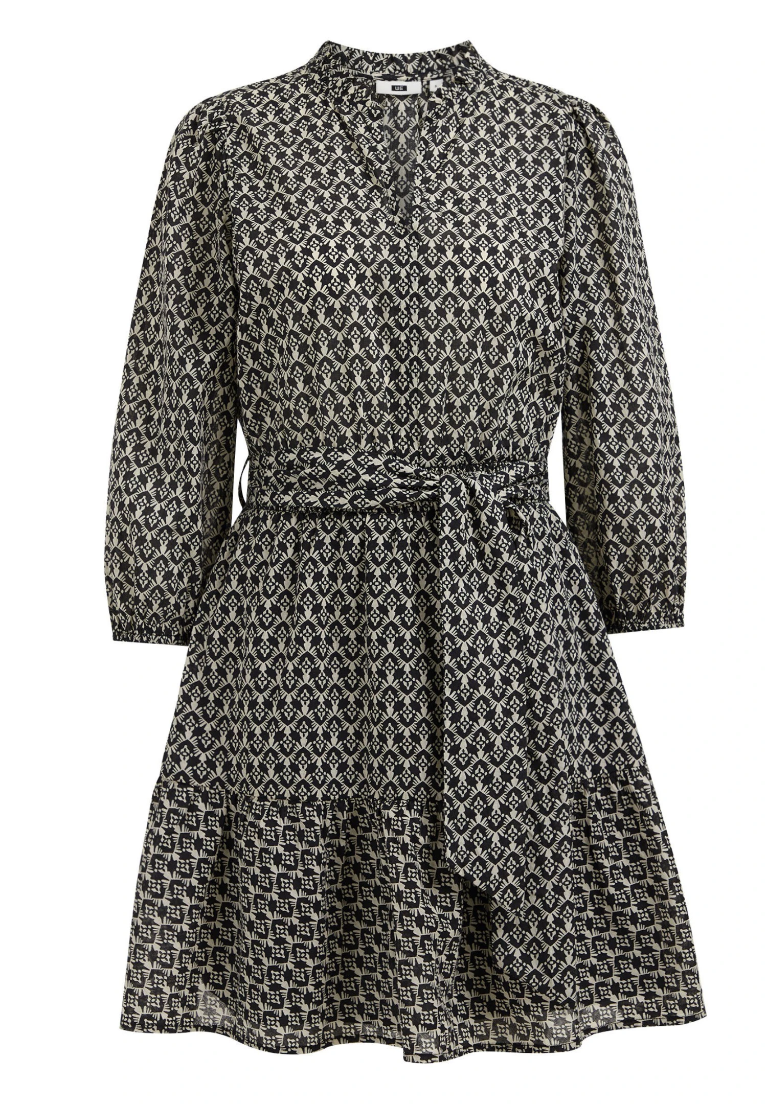 WE FASHION Met Dessin - Robe De Jour - Black 7 WE FASHION Met Dessin - Robe De Jour - Black – Image 5