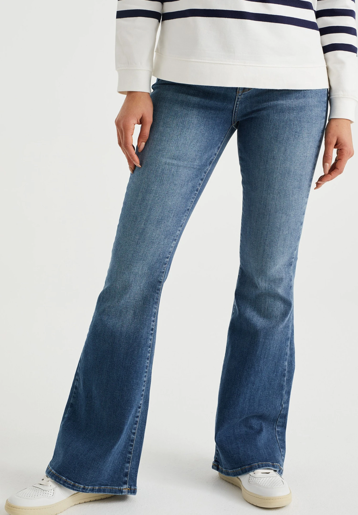 WE FASHION High Rise Met Comfort Stretch - Jean Bootcut - Blue 3 WE FASHION High Rise Met Comfort Stretch - Jean Bootcut - Blue