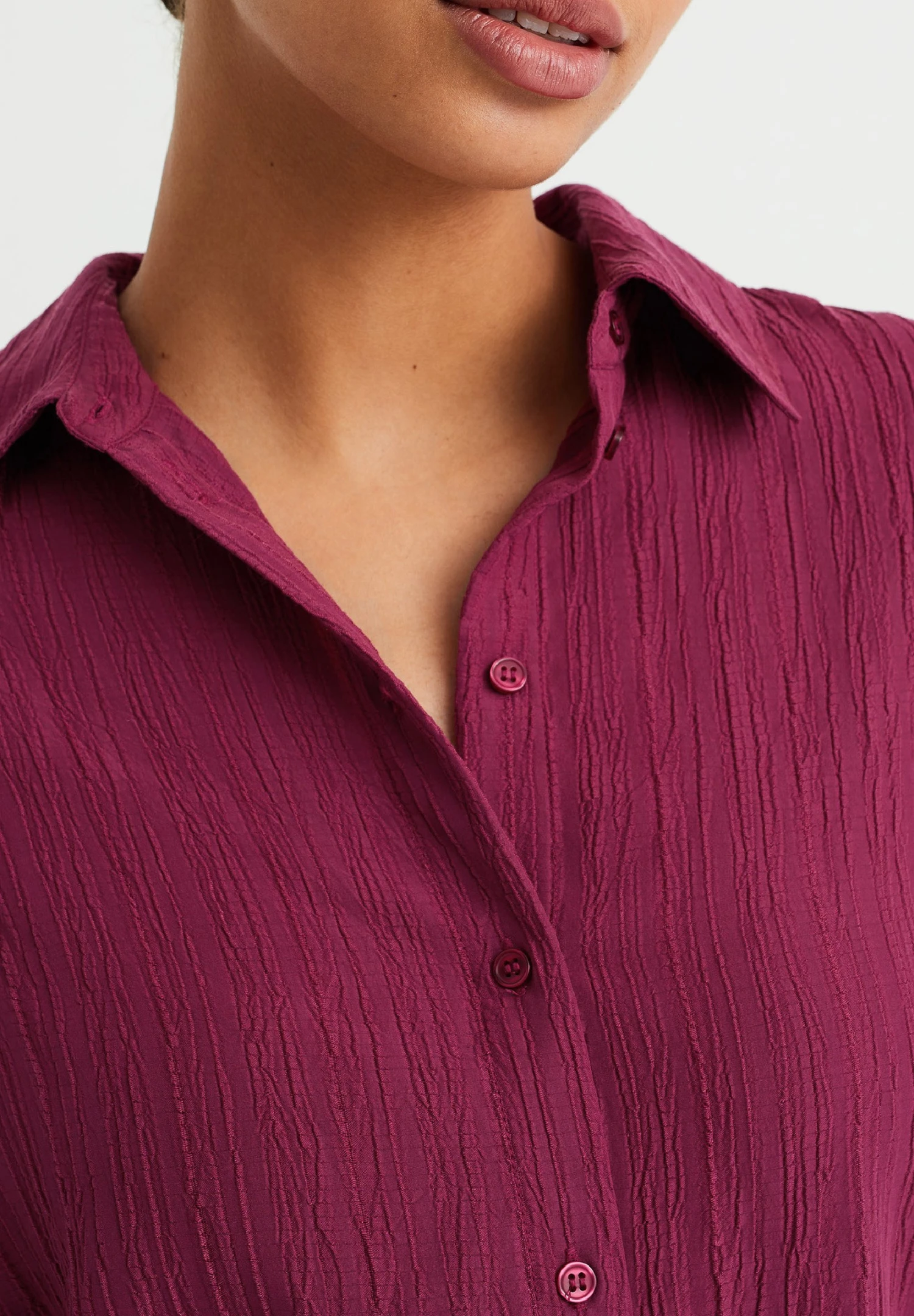 WE FASHION Chemisier - Violet 6 WE FASHION Chemisier - Violet – Image 4