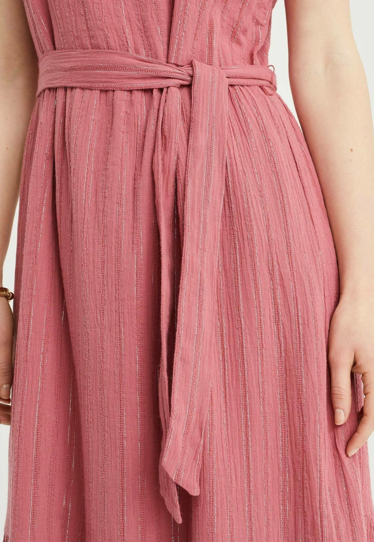 WE FASHION Met Glittergaren - Robe De Jour - Pink 6 WE FASHION Met Glittergaren - Robe De Jour - Pink – Image 4