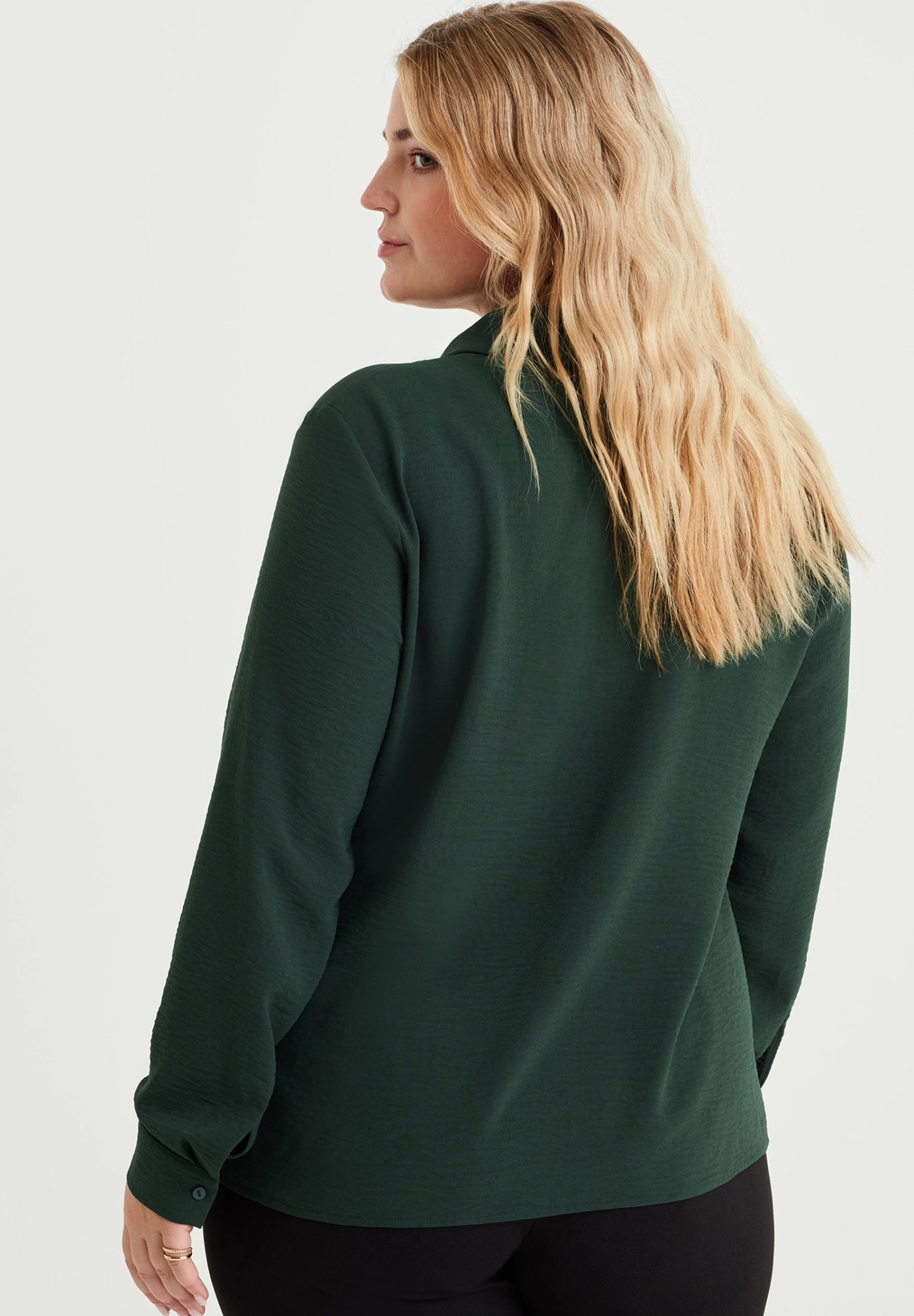 WE FASHION Curve - Chemisier - Green 5 WE FASHION Curve - Chemisier - Green – Image 3