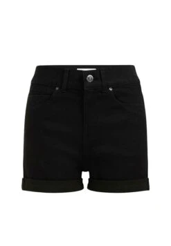 WE FASHION High Rise Met Comfort Stretch - Short En Jean - Black 11 WE FASHION High Rise Met Comfort Stretch - Short En Jean - Black -We Fashion Soldes Boutique 0662cb9902b84d8fb56e62e48ec78588