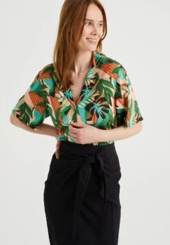 WE FASHION Chemisier - Orange Green