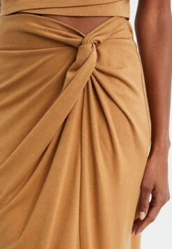 WE FASHION Jupe Crayon - Brown -We Fashion Soldes Boutique 07d725322cd243fa9cab857178ee155a