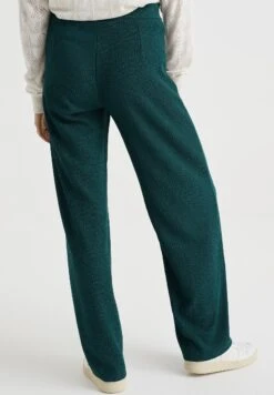 WE FASHION Met Structuur - Pantalon Classique - Green -We Fashion Soldes Boutique 08927e4459434aca8d252e11d25a97b3