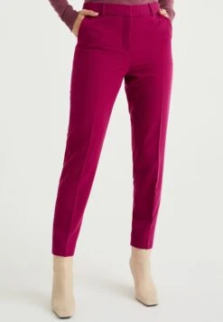 WE FASHION Slim Fit - Chino - Pink