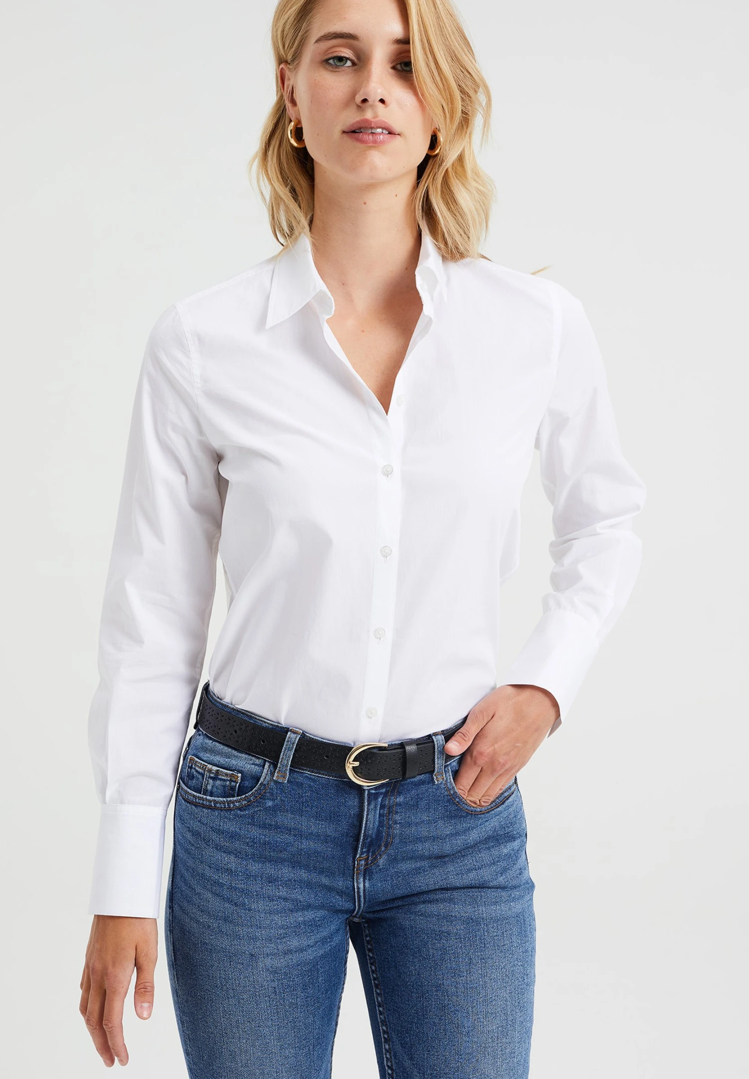 WE FASHION Chemisier - White 3 WE FASHION Chemisier - White