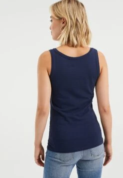 WE FASHION Débardeur - Dark Blue 16 WE FASHION Débardeur - Dark Blue -We Fashion Soldes Boutique 09471b989d7848eb8104d9df9e1b3137