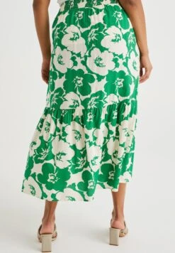 WE FASHION Curve - Jupe Longue - White -We Fashion Soldes Boutique 095d0f3f5e494399a42c3ca555de9d20