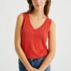 WE FASHION Met Opengewerkt Dessin - Débardeur - Red 2 WE FASHION Met Opengewerkt Dessin - Débardeur - Red -We Fashion Soldes Boutique 0f3f68fa570f4546a67ff42a91ea79c0