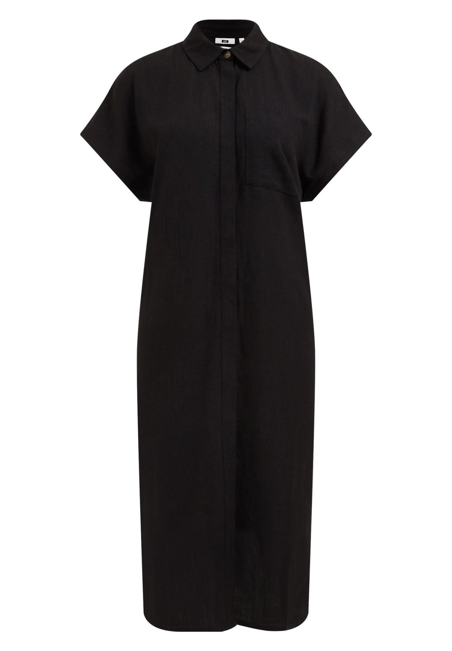 WE FASHION Van - Robe Chemise - Black 8 WE FASHION Van - Robe Chemise - Black – Image 6