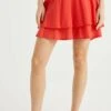 WE FASHION Rok Met Dessin - Minijupe - Red -We Fashion Soldes Boutique 184c1d2e84e44aa5bef5e1ba53a0270f