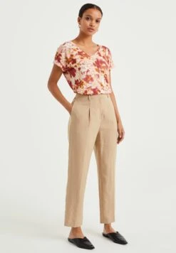 WE FASHION Met Dessin - T-Shirt Imprimé - Bordeaux -We Fashion Soldes Boutique 1abdd3951b4647f2ab18abbe037c9d16