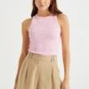 WE FASHION Singlet Van Ribstof - Débardeur - Pink -We Fashion Soldes Boutique 1b616436d374494a9ceb8a67cd09d57d
