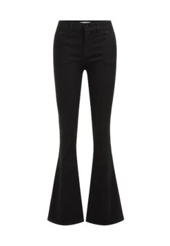 WE FASHION Stretch - Jean Flare - Black -We Fashion Soldes Boutique 1e351c47c78e4f85a9447e248de8bfe6