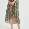 WE FASHION Jupe Trapèze - Multi Coloured -We Fashion Soldes Boutique 1f73ecc9b9434ea5b40338b616f4006c