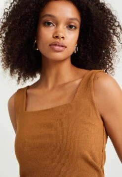 WE FASHION Singlet Van - Débardeur - Beige -We Fashion Soldes Boutique 200e7e0f2d2c462ca41cdb4d8fc7624e