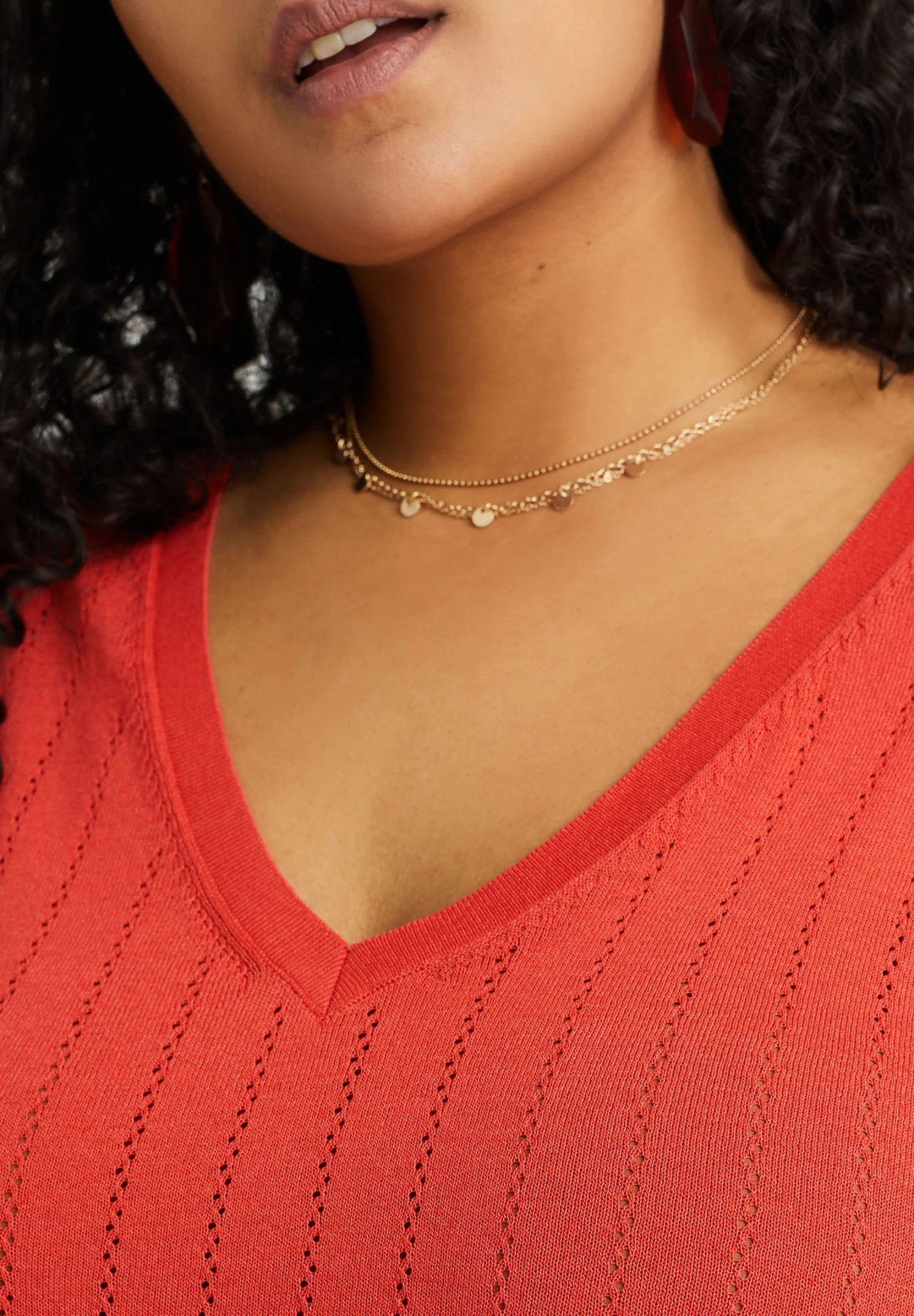 WE FASHION Curve - Débardeur - Red 6 WE FASHION Curve - Débardeur - Red – Image 4