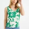 WE FASHION Singlet Met Dessin - Débardeur - Green -We Fashion Soldes Boutique 2784d2616e07465ba415c15abc212f0d