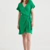 WE FASHION Overslagjurk Van - Robe De Jour - Green