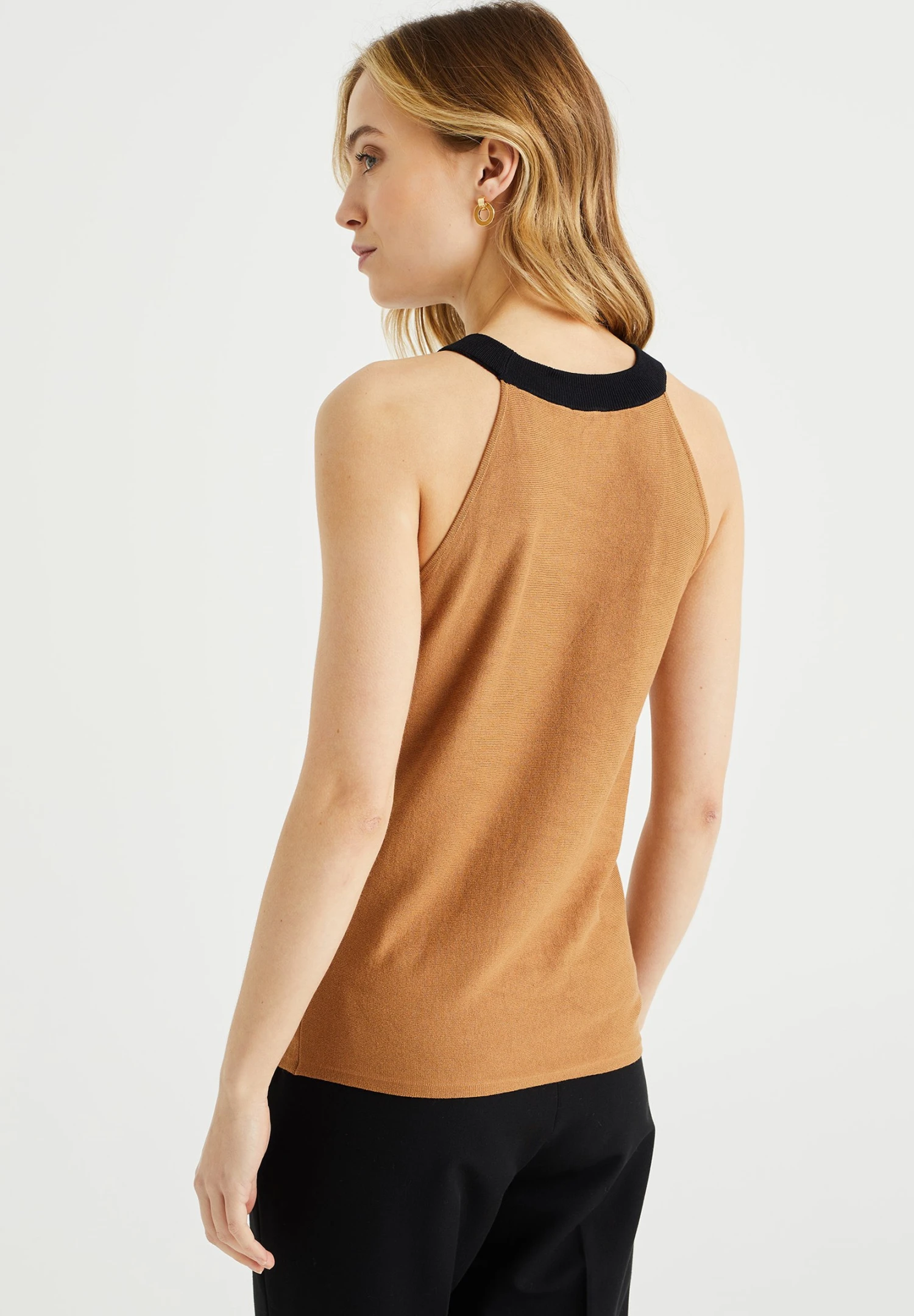 WE FASHION Débardeur - Brown 5 WE FASHION Débardeur - Brown – Image 3