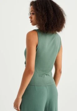 WE FASHION Débardeur - Green -We Fashion Soldes Boutique 2a24f3ead06641af94ed620b69b9c077