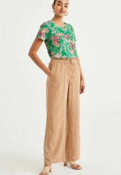 WE FASHION Met Dessin - T-Shirt Imprimé - Green -We Fashion Soldes Boutique 2bb173cf1b7c461aa74c404007cb14d3