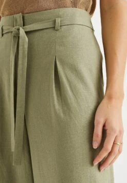 WE FASHION Met Ceintuur - Pantalon Classique - Green -We Fashion Soldes Boutique 2dc484a76859442c9eb86a294439b7b5