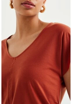 WE FASHION T-Shirt Basique - Brown 10 WE FASHION T-Shirt Basique - Brown -We Fashion Soldes Boutique 2dca08728ef543cda17138aa8414d923