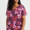 WE FASHION Met Dessin - Curve - T-Shirt Imprimé - Multi Coloured -We Fashion Soldes Boutique 32712b7d909445f3b4176d7fbc04ea10