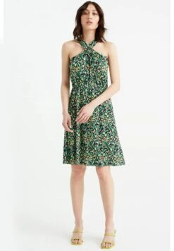 WE FASHION Met Dessin - Robe Pull - Black