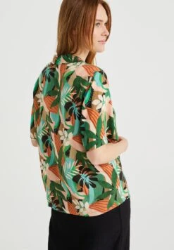 WE FASHION Chemisier - Orange Green 10 WE FASHION Chemisier - Orange Green -We Fashion Soldes Boutique 3657ab5caded4932b7645924f4146376