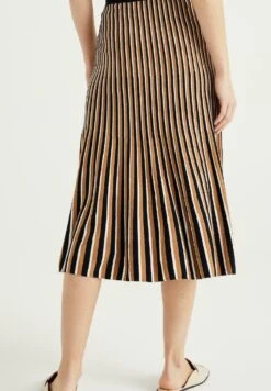 WE FASHION Met Dessin - Jupe Trapèze - Black -We Fashion Soldes Boutique 38bde8d022054e4298e73ad335ec3bc4