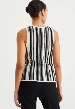 WE FASHION Met Dessin - Débardeur - White -We Fashion Soldes Boutique 38dcfb434b68492db6644510dbffcc54