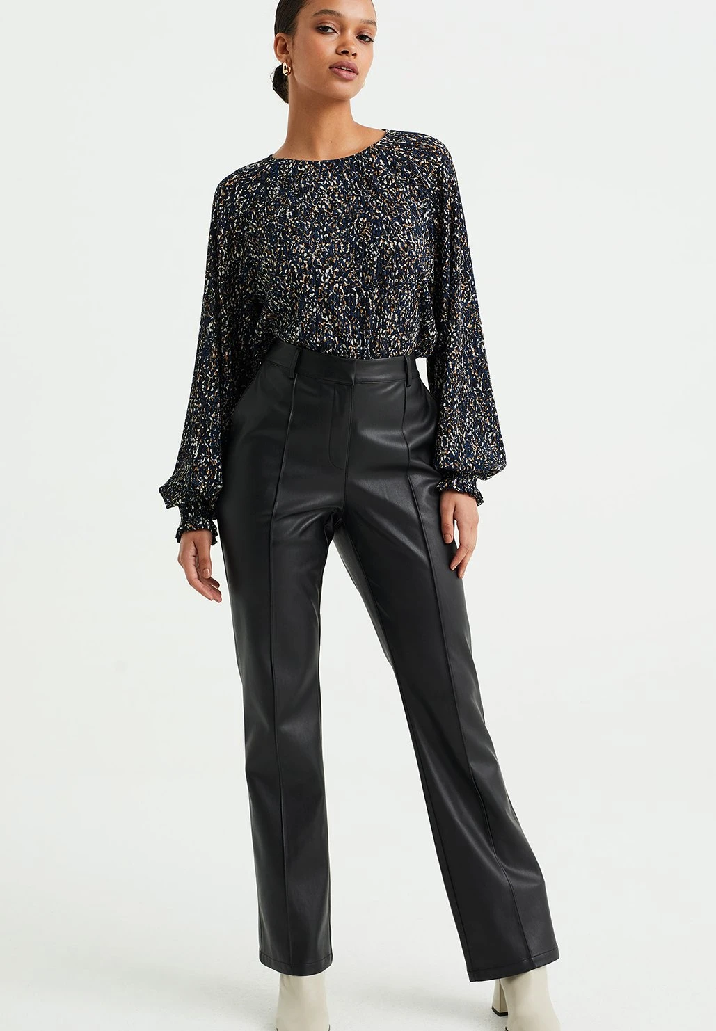 WE FASHION Blouse - Blue 3 WE FASHION Blouse - Blue – Image 2