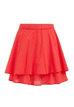 WE FASHION Rok Met Dessin - Minijupe - Red -We Fashion Soldes Boutique 39ea706a799b4b51b44558db4cf67701