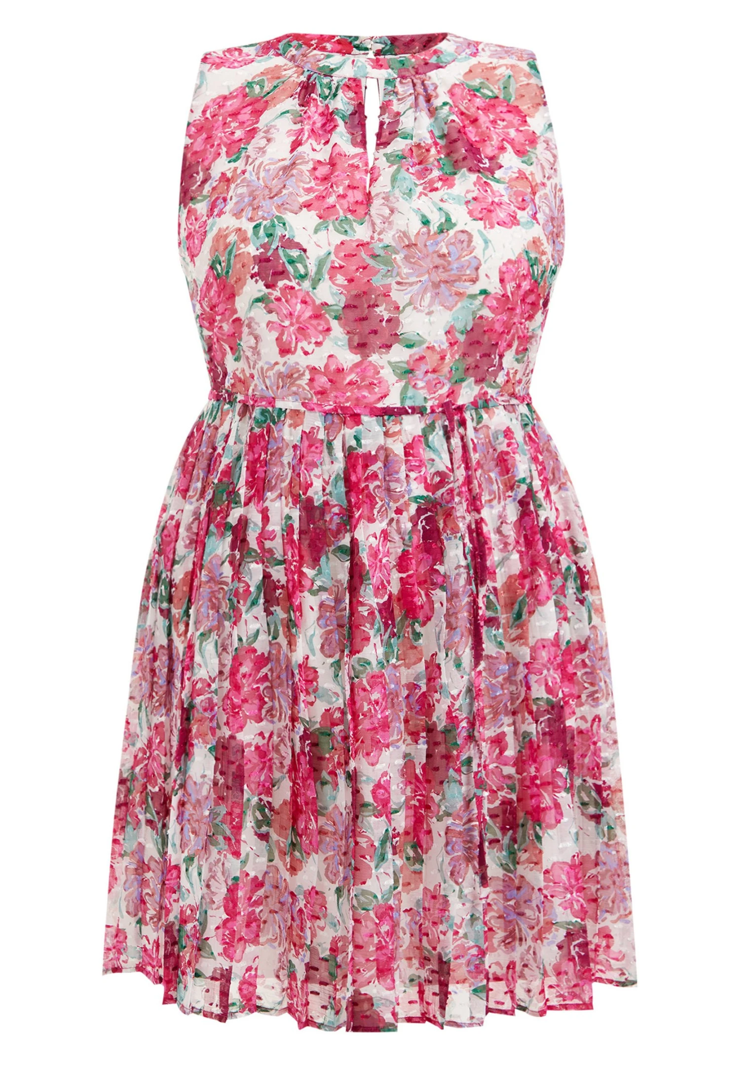 WE FASHION Curve - Robe De Jour - White 8 WE FASHION Curve - Robe De Jour - White – Image 6