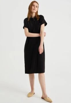 WE FASHION Van - Robe Chemise - Black