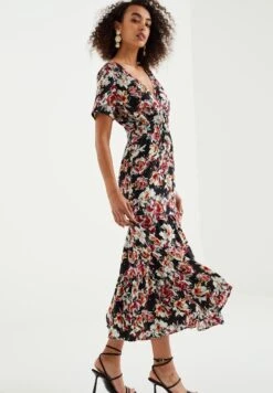 WE FASHION Met Dessin - Robe Longue - Black 11 WE FASHION Met Dessin - Robe Longue - Black -We Fashion Soldes Boutique 3d52e979788e49858ab3ee898e2c93e2