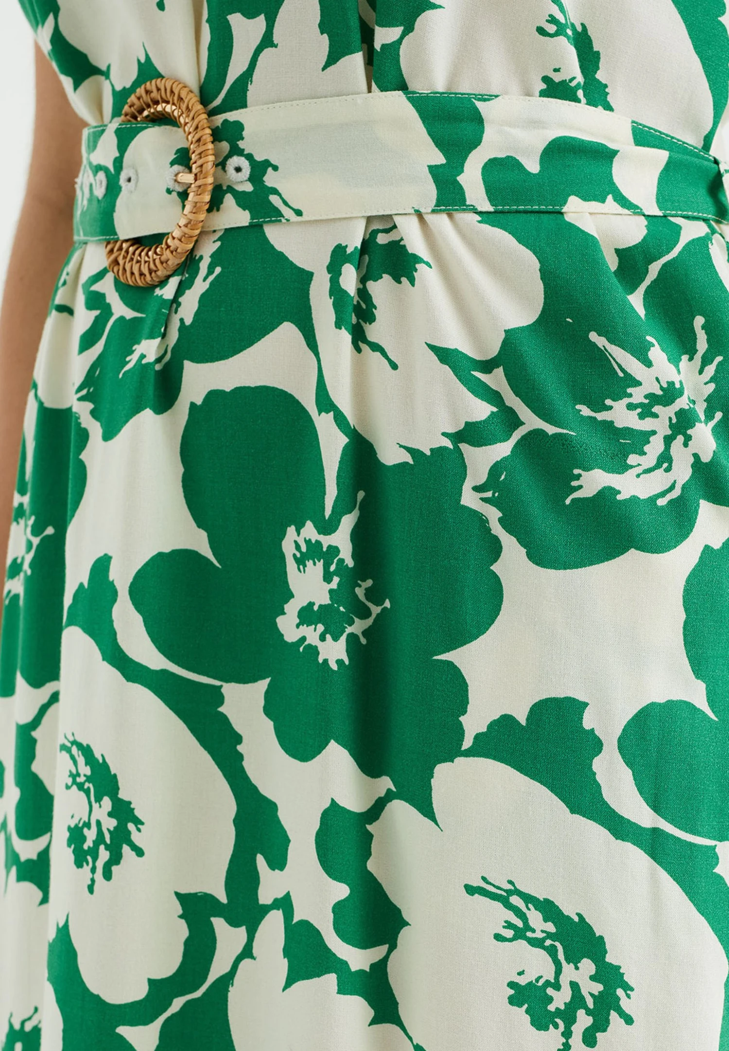 WE FASHION Met Dessin - Robe De Jour - White 7 WE FASHION Met Dessin - Robe De Jour - White – Image 5