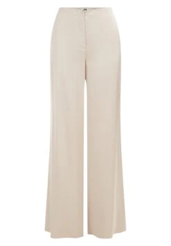 WE FASHION Wide Leg Look - Pantalon Classique - Beige -We Fashion Soldes Boutique 40a3db3e996e4cc397acaf41c61bcdd7