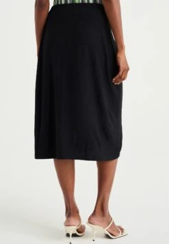 WE FASHION Jupe Trapèze - Black -We Fashion Soldes Boutique 40f5bf4d348d448baaff28b88c834409