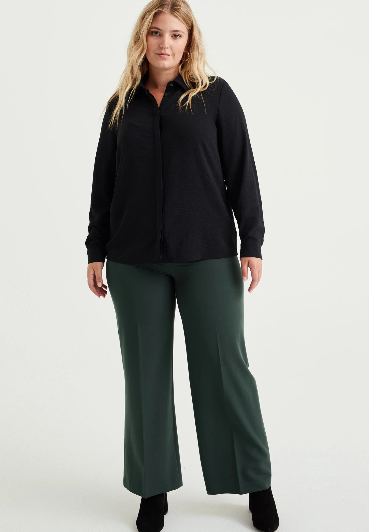 WE FASHION Curve - Chemisier - Black 4 WE FASHION Curve - Chemisier - Black – Image 2