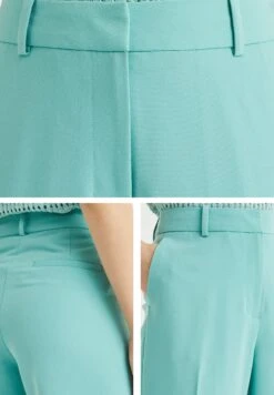 WE FASHION Regular Fit - Pantalon Classique - Turquoise -We Fashion Soldes Boutique 43227e70973547368385e0562027f1bf