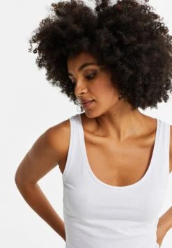 WE FASHION Débardeur - White -We Fashion Soldes Boutique 44b67a58e96a4c90b6d795b18b52aa7c