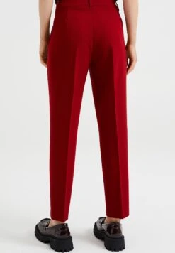 WE FASHION Slim Fit - Chino - Red -We Fashion Soldes Boutique 45589c65e70c4b8fbbda7d2c8732a201