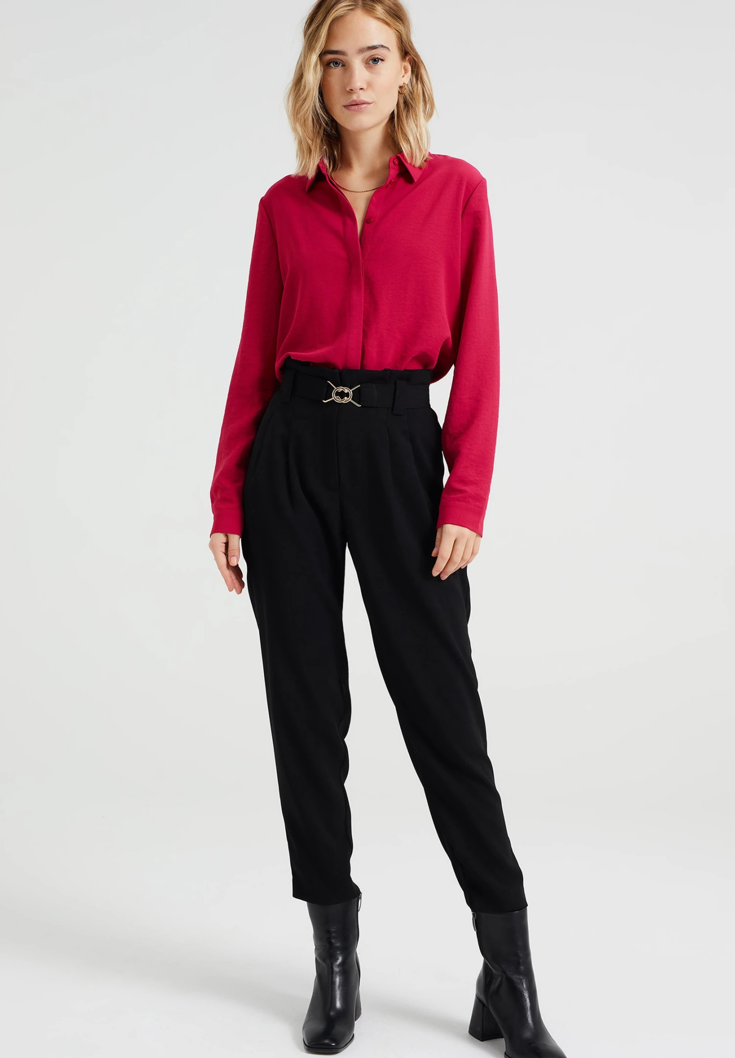 WE FASHION Chemisier - Pink 4 WE FASHION Chemisier - Pink – Image 2