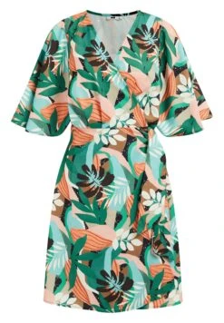 WE FASHION Overslag - Robe De Jour - Multi Coloured -We Fashion Soldes Boutique 4679879aa75f405da7bac2ca070349cc